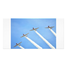 Wild Blue Yonder Tarjeta Con Foto Personalizada