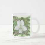 Wildflower de la violeta blanca tazas de café