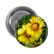 Wildflowers amarillos F0006 Pin