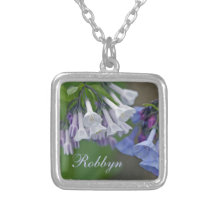 Wildflowers de los Bluebells de Virginia Colgante