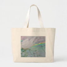 Wildflowers en 3d bolsas de mano