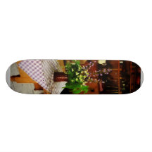 Wildflowers en la tabla de cocina patines personalizados