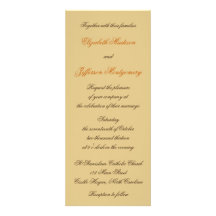 William Morris Brown deja la invitación del boda
