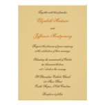 William Morris Brown deja la invitación del boda