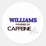 Williams accionó por el cafeína etiquetas  