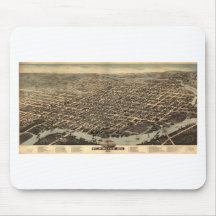Wilmington Delaware en 1874 Alfombrillas De Ratón