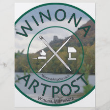 winona Artpost Tarjeta Publicitaria