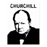 Winston Churchill Postales