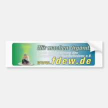 Wir machen Orgonit! - VzFdEW e.V. Auto Sticker