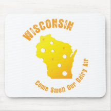 Wisconsin viene olor nuestro aire de la lechería alfombrilla de ratones