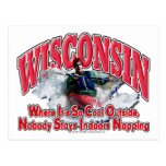 Wisconsin Whitewater Tarjeta Postal