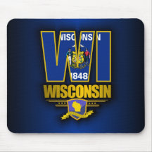 Wisconsin (WI) Tapetes De Ratón