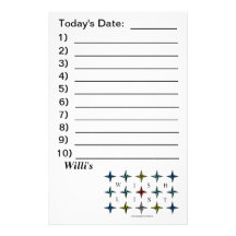 ¡Wishlist, enumera sus sueños hoy! Papeleria De Diseño