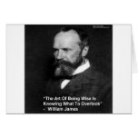 Wm James "que es" tazas sabias etc de las tarjetas