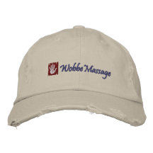 WobbeMassage bordó el gorra Gorras De Beisbol Bordadas