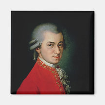 Wolfgang Amadeus Mozart, 1818 Iman Para Frigorífico