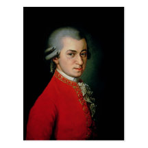 Wolfgang Amadeus Mozart, 1818 Postal