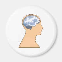 Wolkenkopf cloud head kühlschrankmagnet
