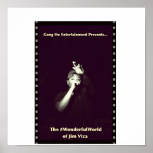 #WonderfulWorld de la cubierta del álbum de Jim Vi Posters