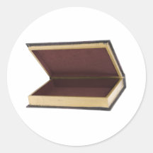 WoodenBook082209 Pegatina