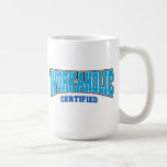 Workaholic certificado tazas de café