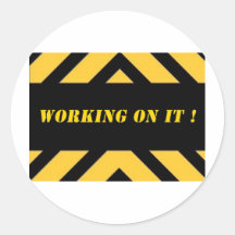 workingonitbig.jpg pegatinas redondas