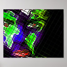 World Face póster Poster