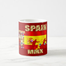 Worldcup grande del futbol del fútbol de África MM Taza De Café