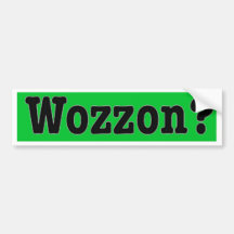 Wozzon600dpi Pegatina De Parachoque