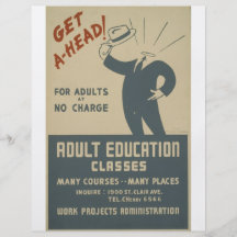 WPA - educación Flyer Personalizado