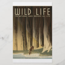 WPA - fauna Tarjetas Publicitarias