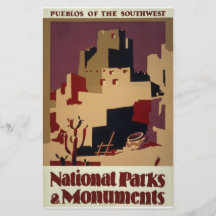 WPA - parques nacionales Tarjetas Informativas
