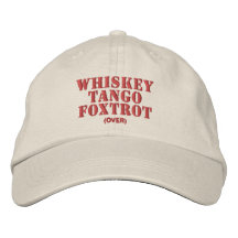 ¿WTF? (encima) Gorra Bordada
