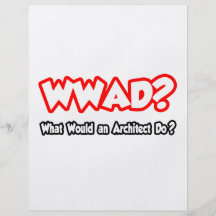 ¿WWAD… qué un arquitecto haría? Tarjetas Informativas
