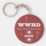 ¿WWBD, qué el tocino haría? Llaveros Personalizados