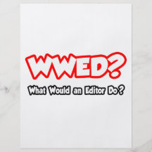 ¿WWED… qué un redactor haría? Flyer A Todo Color