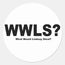 ¿WWLS? Lindsay Etiquetas Redondas