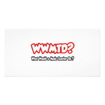 ¿WWMTD… qué un profesor de música haría? Tarjetas Fotográficas Personalizadas