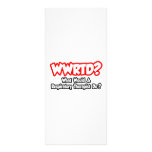 ¿WWRTD… qué respectivamente un terapeuta haría? Diseño De Tarjeta Publicitaria