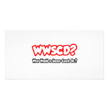 ¿WWSCD… qué un coche del fútbol haría? Plantilla Para Tarjeta De Foto