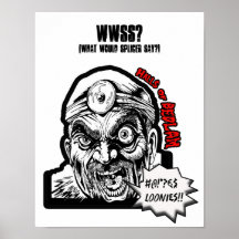 ¿WWSS? arte cómico original de pasillos del alboro Posters