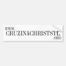 WWW., CRUZIN4CHRISTSTL, .ORG PEGATINA DE PARACHOQUE