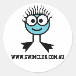 www.swimclub.com.au - pegatinas de BlueCharacter