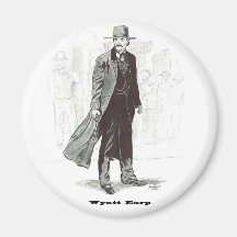 Wyatt Earp Imán Para Frigorifico