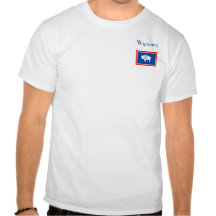 WYOMING CAMISETAS
