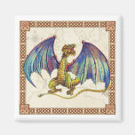 Wyvern medieval imanes de nevera