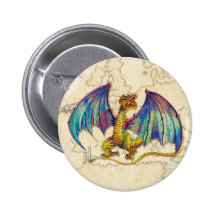 Wyvern medieval pins