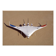 X-48B mezcló el vehículo aéreo acobardado cuerpo 3 Impresiones Fotográficas