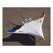 X-48B mezcló el vehículo aéreo acobardado cuerpo 4 Fotografías