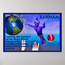 ¡XANMAN~FLY! Poster